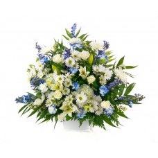 Blue Horizons Sympathy Basket Deluxe